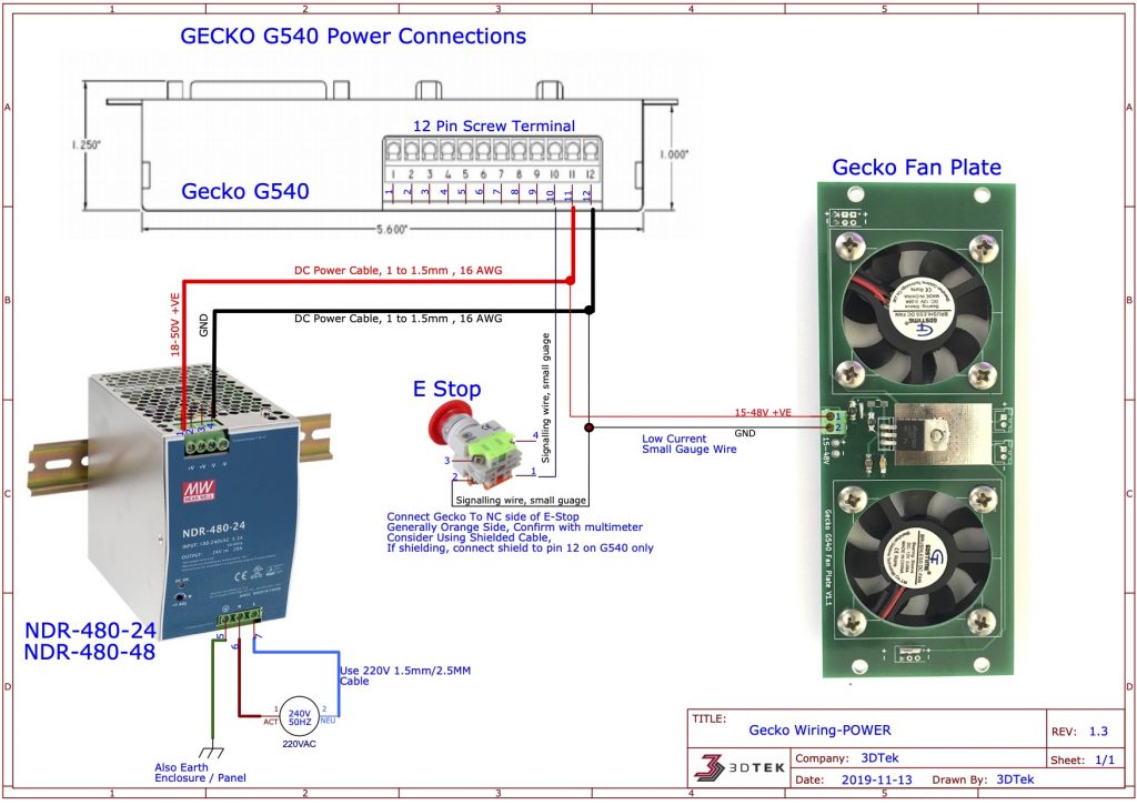 gecko g540 manual